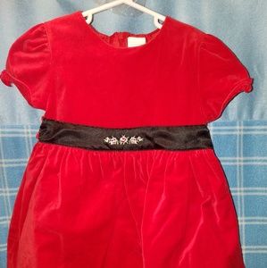 3T  red dress
